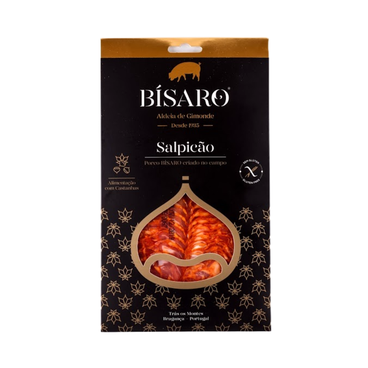 Salsichão Fatiado Bísaro 80gr